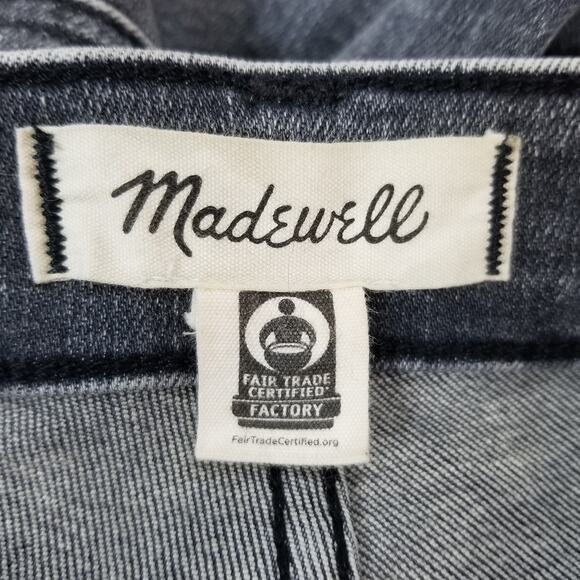 Madewell Women's 10 Inch High Rise Skinny Jeans Gray Size 28 / 6 - Picture 4 of 10